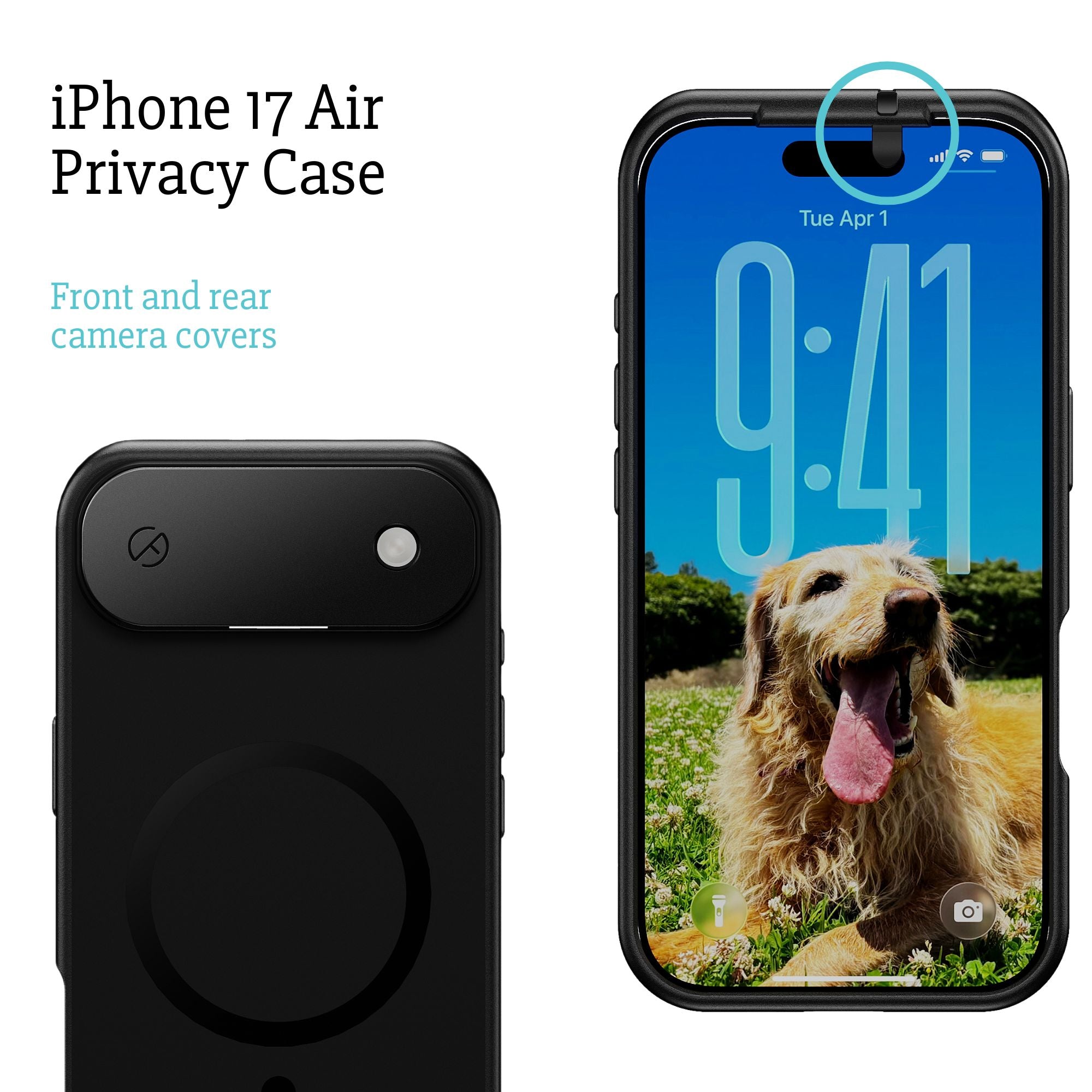 iPhone 17, 17 Air, 17 Pro or 17 Pro Max Privacy Case