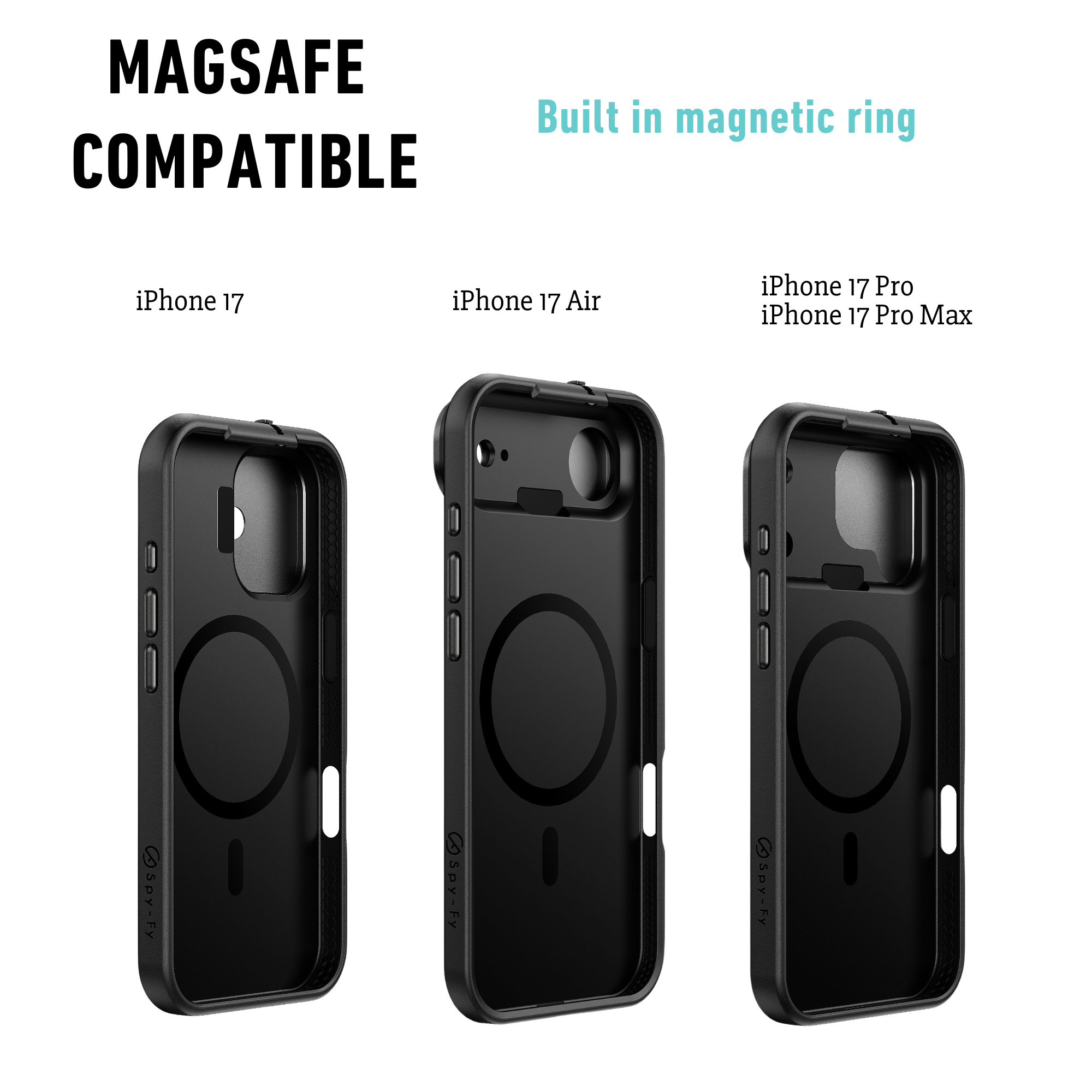 iPhone 17, 17 Air, 17 Pro or 17 Pro Max Privacy Case