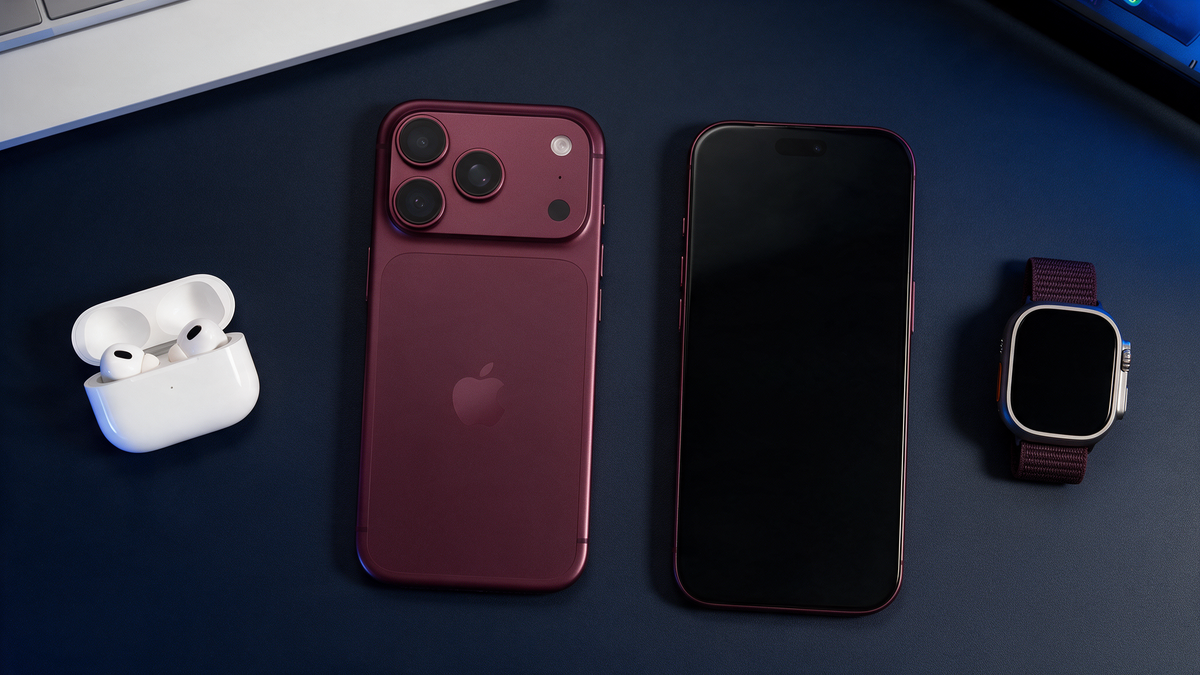 iPhone 18 Pro Max AirPods 5 and Apple Watch from the Apple event September 2026