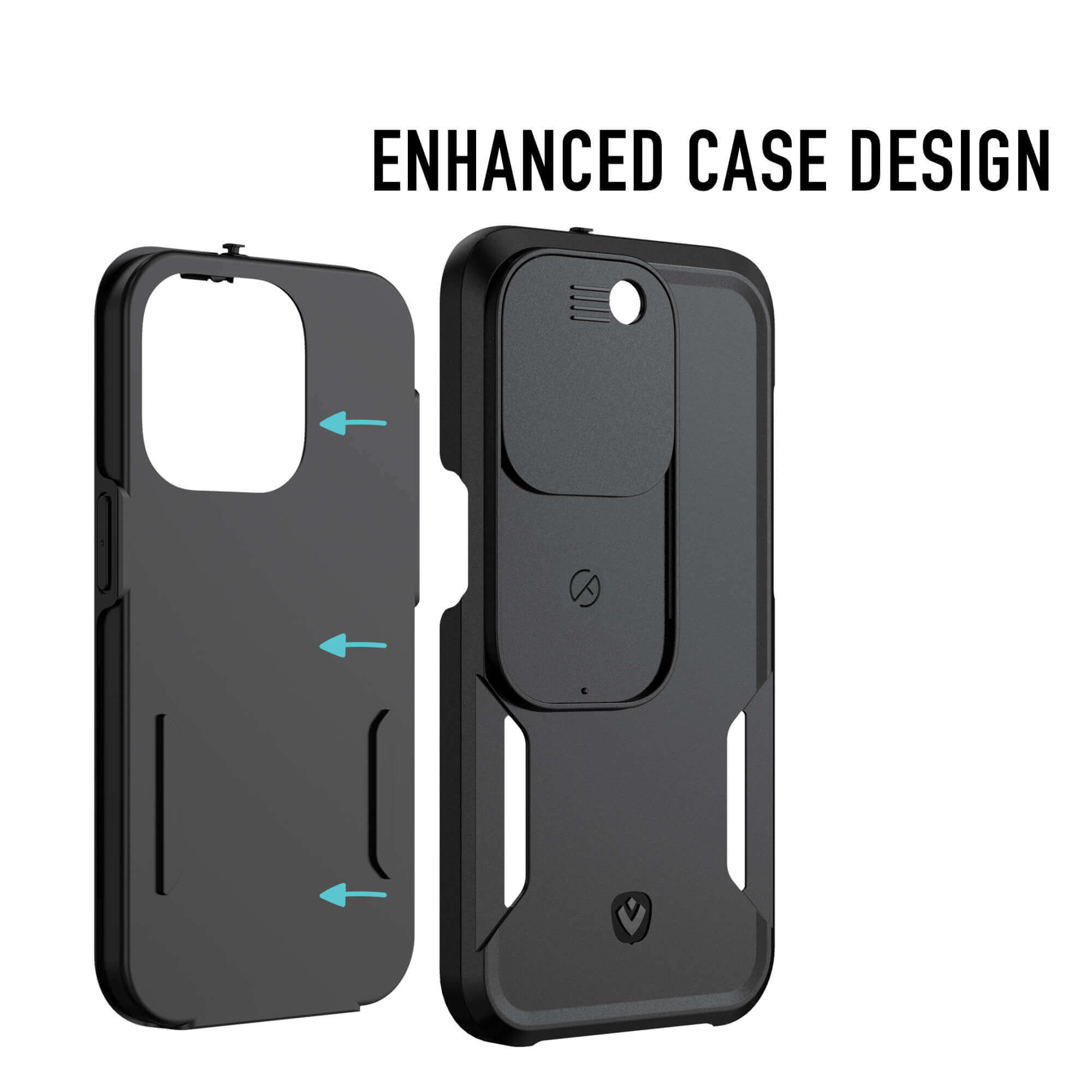 Phone 14 Pro Privacy Case with Camera Covers Secure and Functional