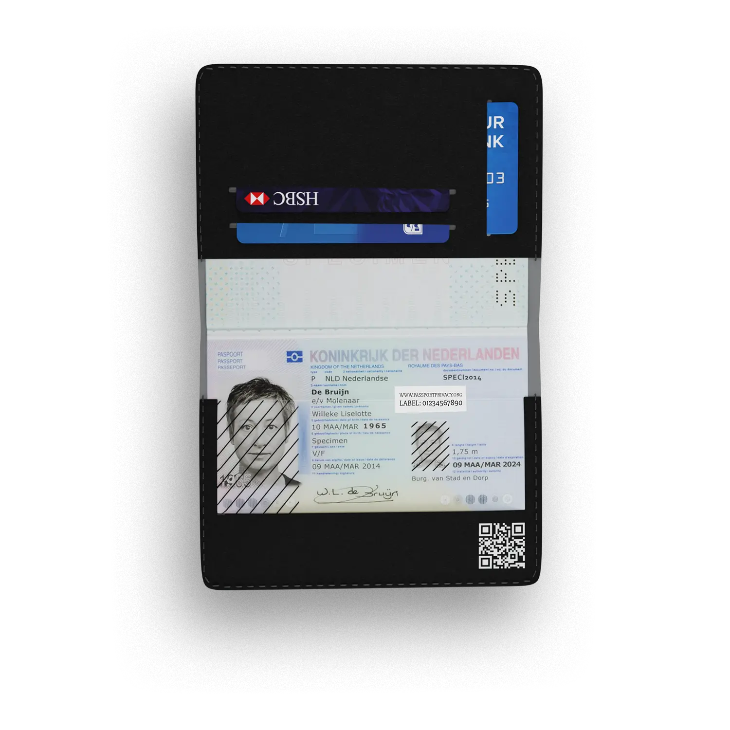 Privacy Passport Cover: prevent identity fraud