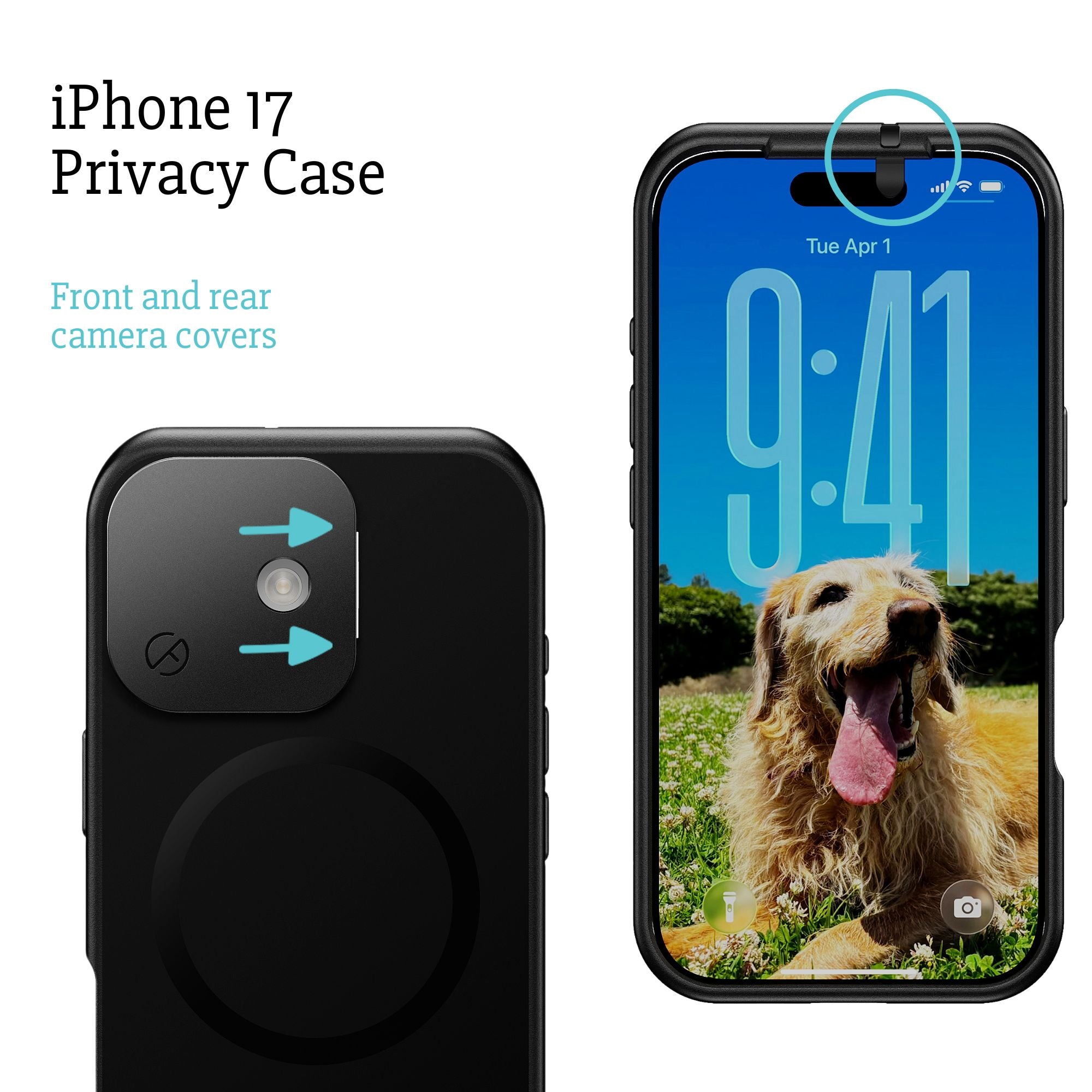 iPhone 17, 17 Air, 17 Pro or 17 Pro Max Privacy Case