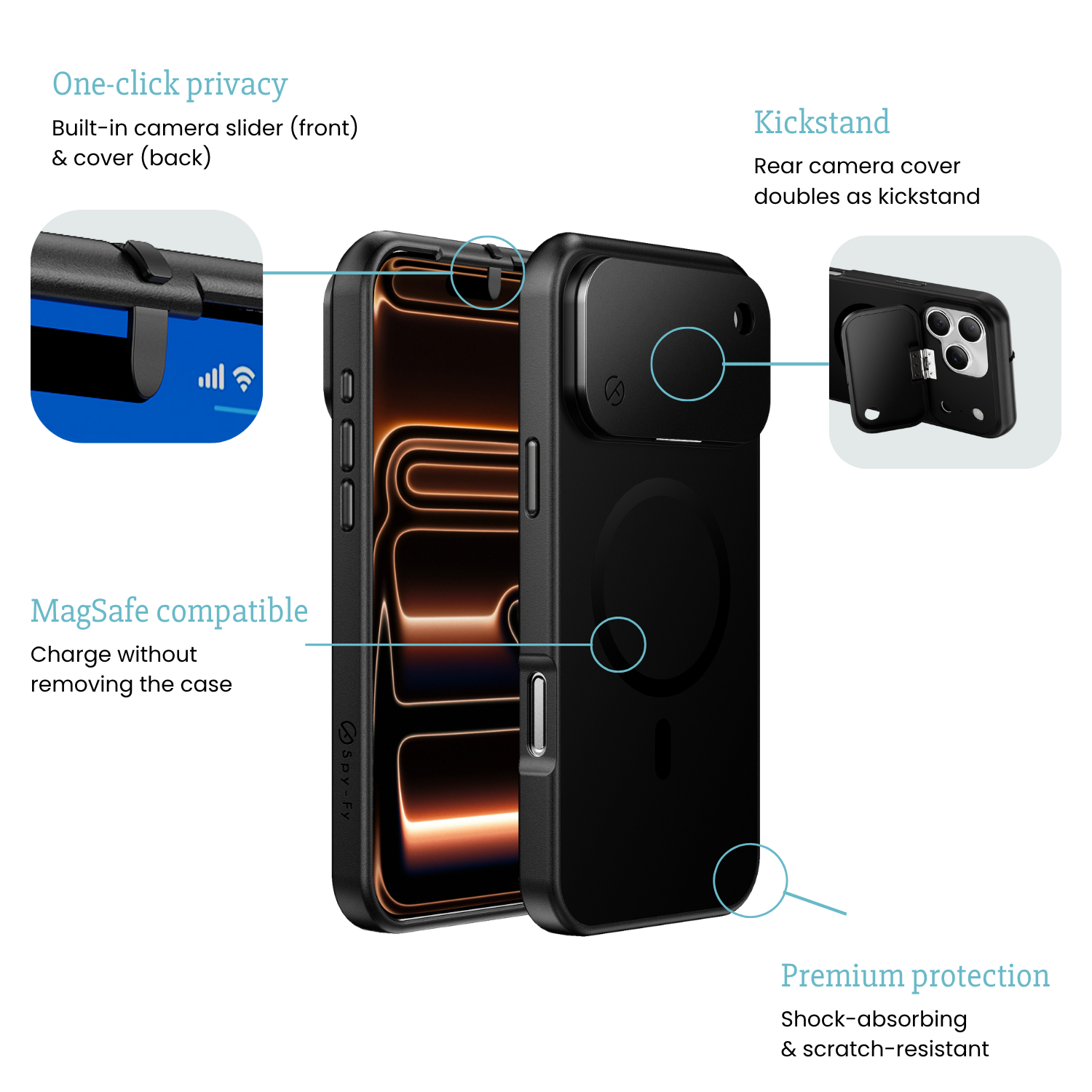 iPhone 18 Pro or 18 Pro Max Privacy Case