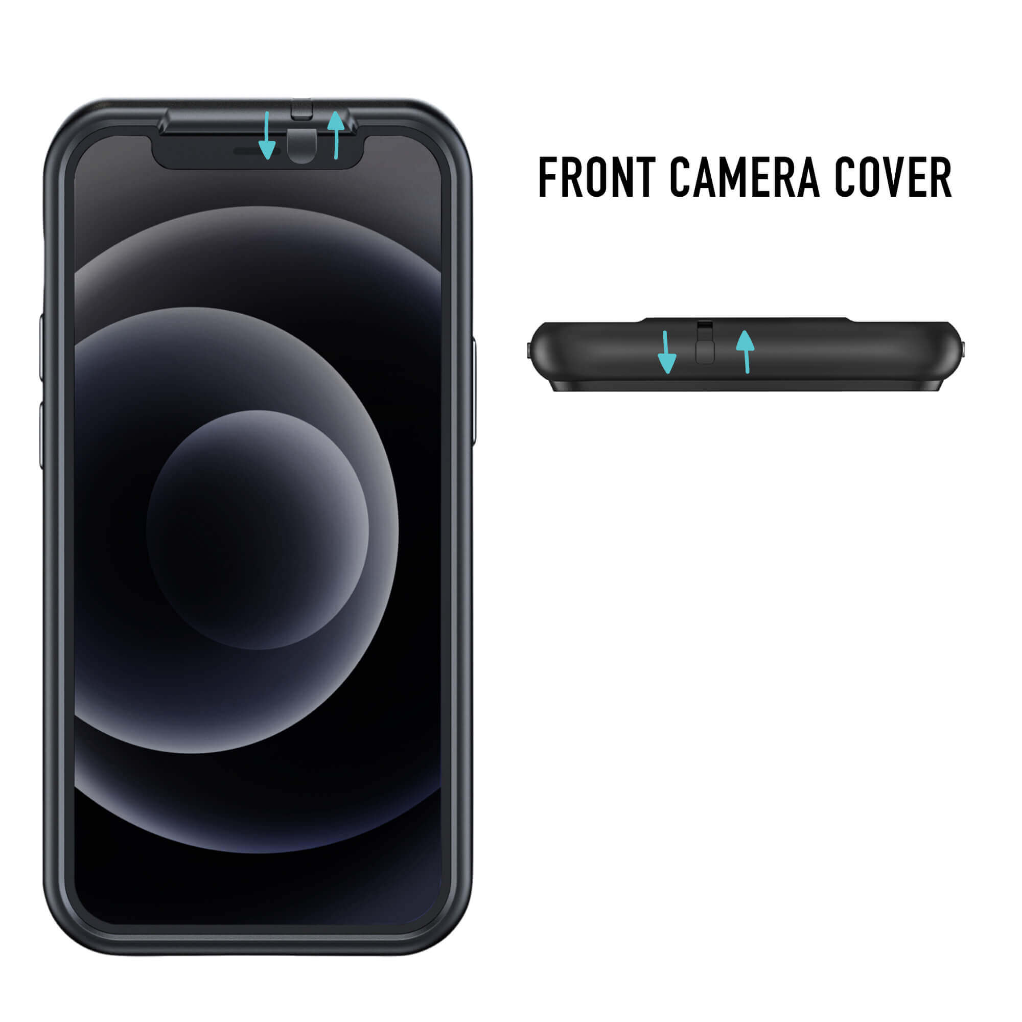  Spy-Fy Funda para iPhone 13 Pro con fundas para cámara  delantera y trasera, protege tu iPhone y privacidad, a prueba de caídas de  6 pies, 6,1 pulgadas, protección de cámara de